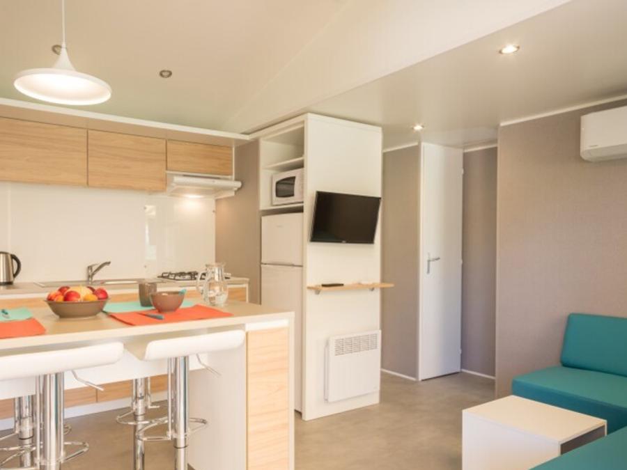 Mobilhome 6 personnes - Ciela Privilège 3 chambres - Lave-vaiselle, barbecue 2
