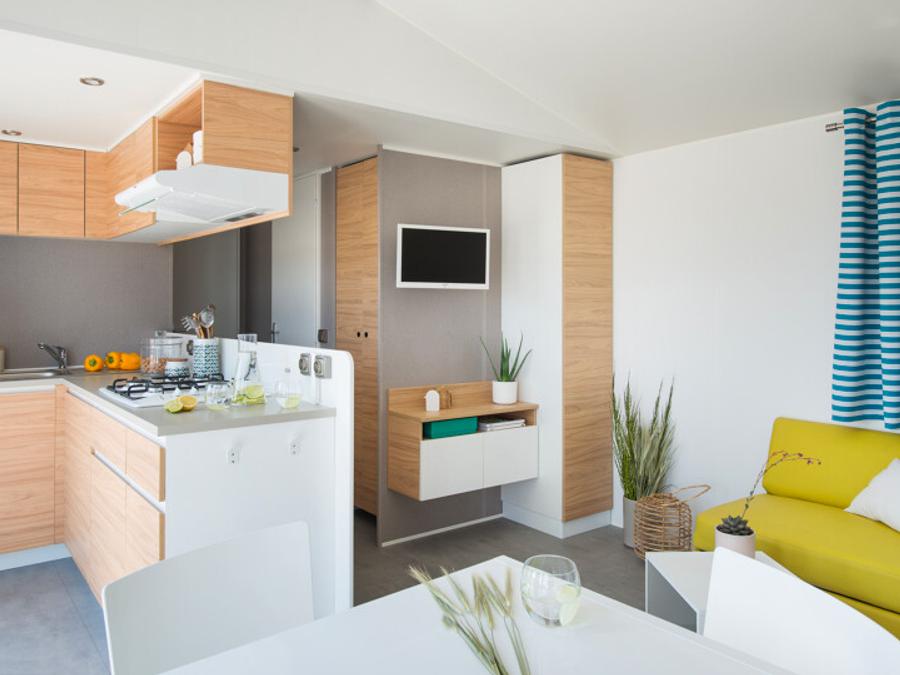 Mobilhome 6 personnes - Mobil home Prestige SPA - 3 chambres dont 1 suite parentale - draps, serviettes et plancha 3