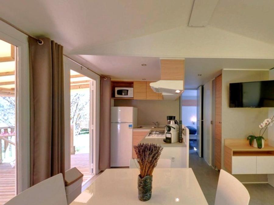 Mobilhome 6 personnes - Mobil home Prestige SPA - 3 chambres dont 1 suite parentale - draps, serviettes et plancha 4