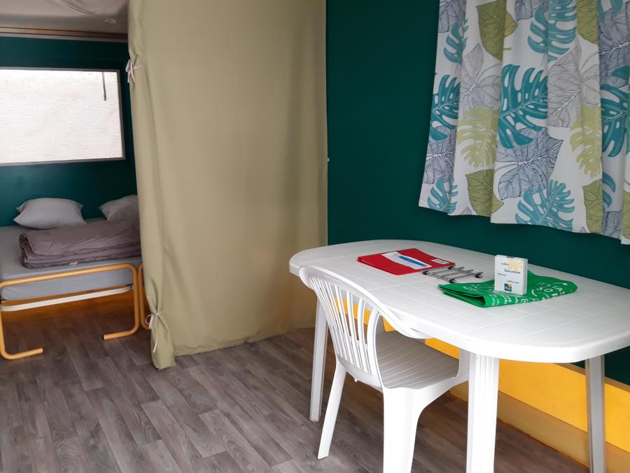 Bungalow toilé 5 personnes - Bungalow toilé Pagan Standard 25m² - 2 chambres - avec sanitaires 2/5 pers 2