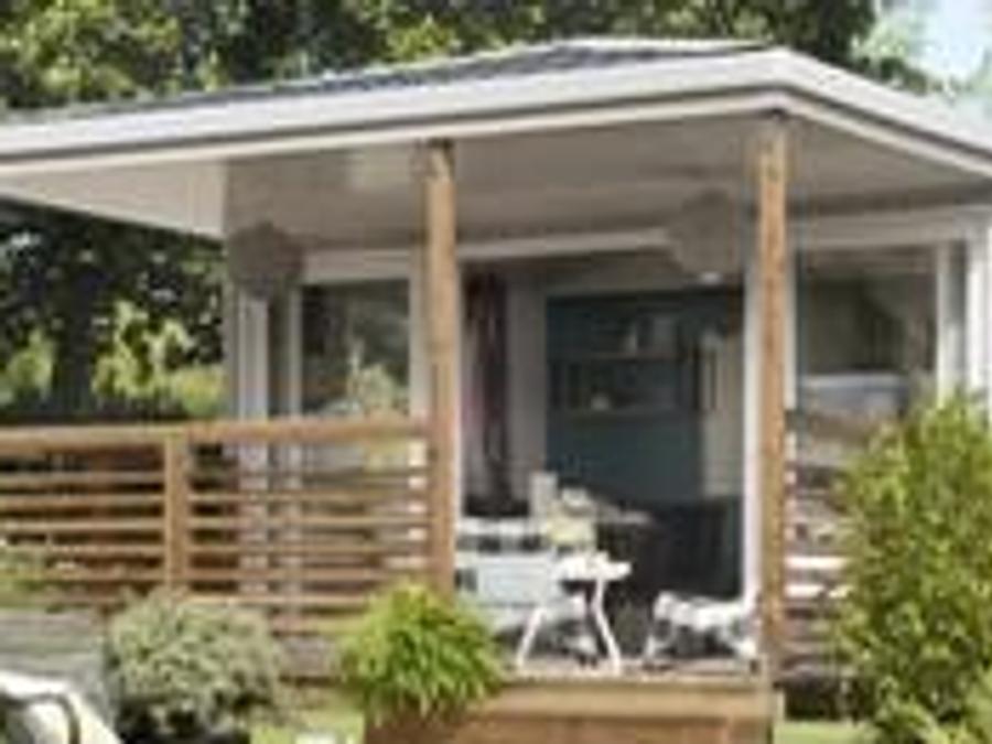 Mobilhome 4 personnes - Mobil-home Louisiane Confort 26 m² - 2 chambres + terrasse couverte + TV 2/4 pers 0