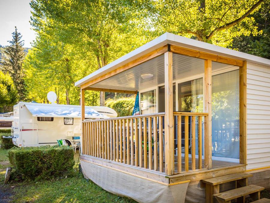 Mobilhome 6 personnes - Mobil-home O'hara Confort 25 m² - 2 chambres + Terrasse couverte + TV 4/6 pers 3