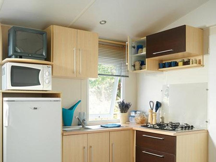 Mobilhome 8 personnes - Mobil-home Titania Confort 32m² - 3 chambres + terrasse couverte 6/8 pers 5