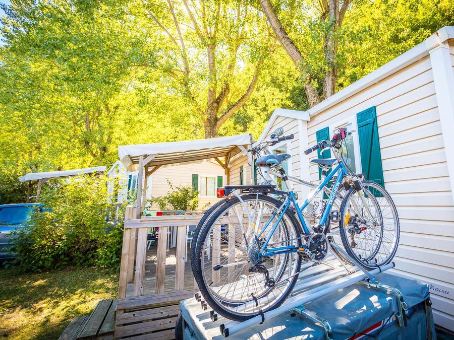 Mobilhome 6 personnes - Mobil-home Mercure Confort 28m² - 2 chambres + terrasse couverte 4/6 pers 1