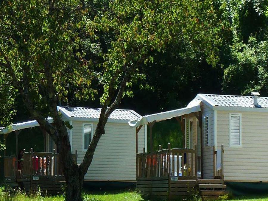 Mobilhome 3 personnes - Mobil-home Astria Standard 16 m² - 1 chambre + terrasse couverte + TV 2/3 pers 5