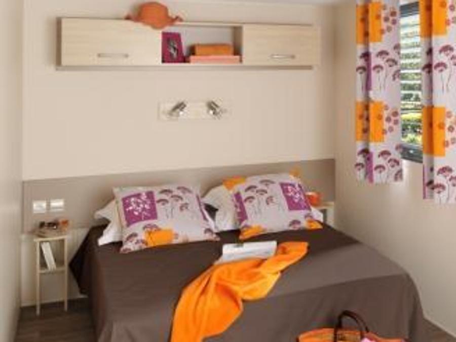 Mobilhome 3 personnes - Mobil-home Astria Standard 16 m² - 1 chambre + terrasse couverte + TV 2/3 pers 6