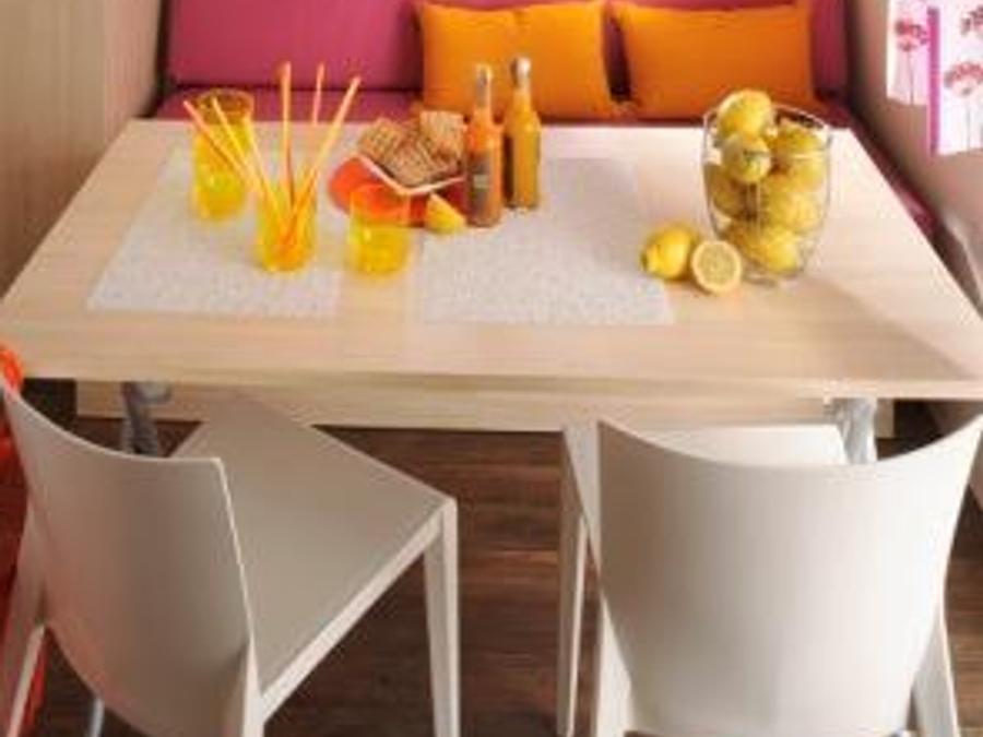 Mobilhome 3 personnes - Mobil-home Astria Standard 16 m² - 1 chambre + terrasse couverte + TV 2/3 pers 2