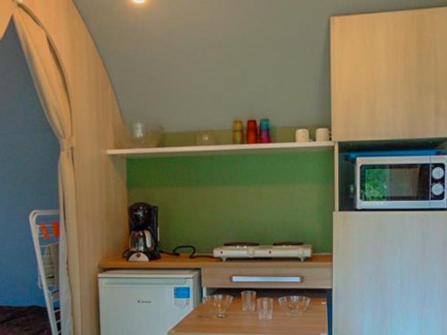 Bungalow toilé 4 personnes - Coco Sweet 16m² - 2 chambres (sans sanitaires) - Bord de rivière 2/4 pers 2