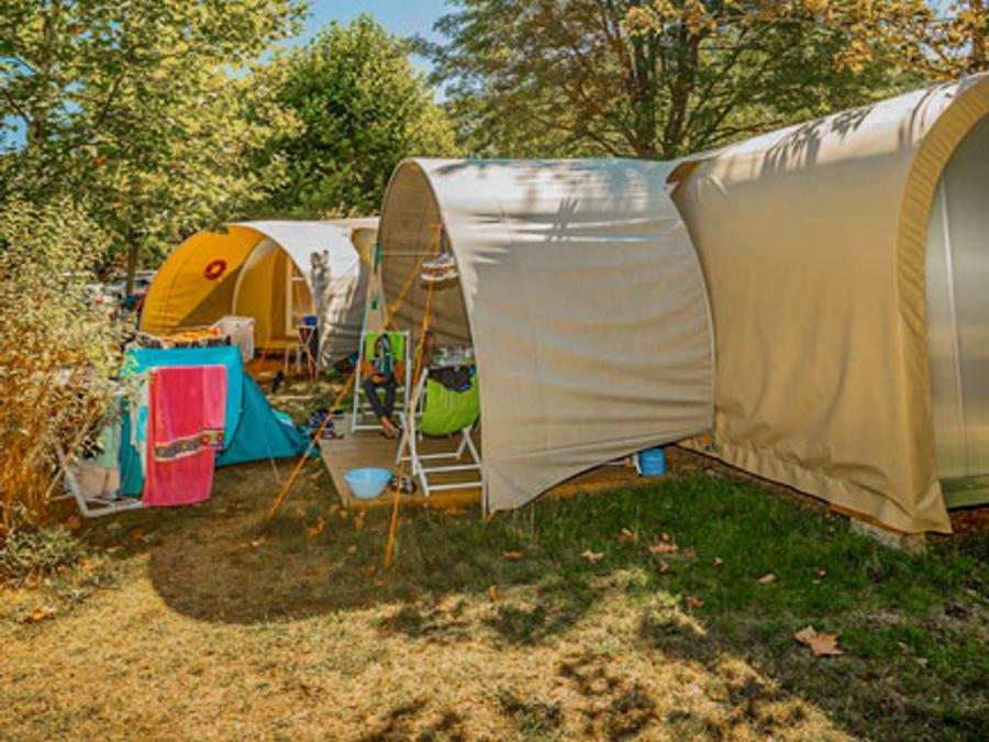 Bungalow toilé 4 personnes - Coco Sweet 16m² - 2 chambres (sans sanitaires) - Bord de rivière 2/4 pers 0