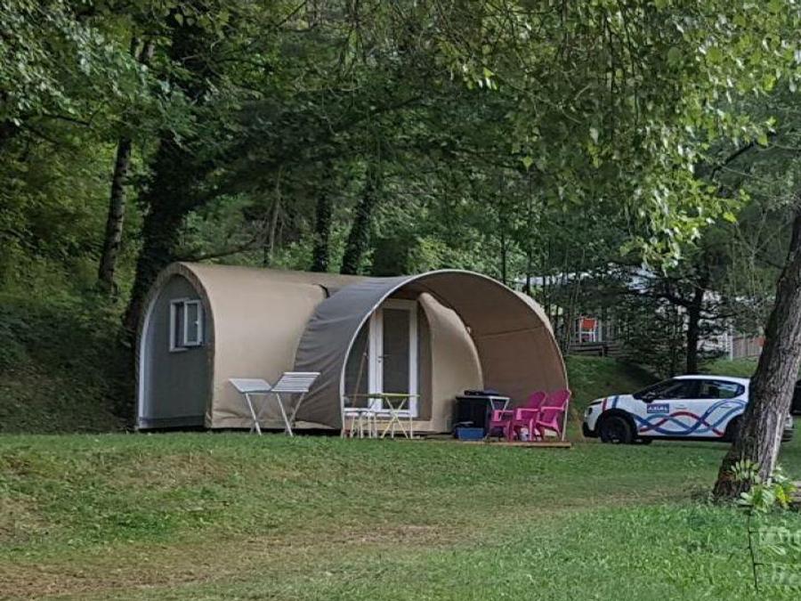 Bungalow toilé 4 personnes - Coco Sweet 16m² - 2 chambres (sans sanitaires) - Bord de rivière 2/4 pers 1