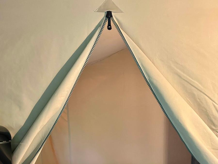 Tente en toile et en bois 5 personnes - Lodge Kenya Evasion Confort 34m² - 2 chambres 2/5 personnes (avec sanitaires) + Terrasse 5 pers. 9
