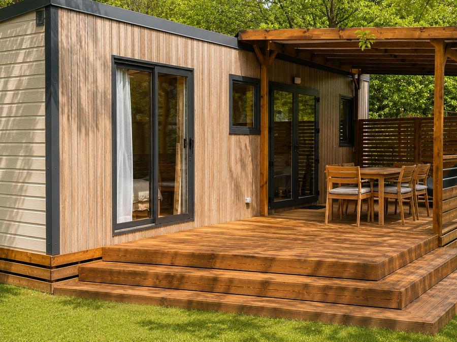 Mobilhome 6 personnes - NEW// Mobil-home Oasis Premium 37m² - 3 chambres + LV + Clim + Plancha 4/6 pers 7