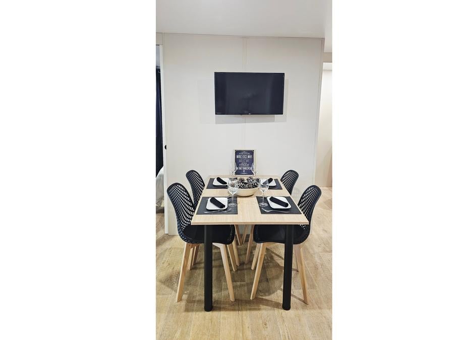 Mobilhome 6 personnes - NEW// Mobil-home Oasis Premium 37m² - 3 chambres + LV + Clim + Plancha 4/6 pers 6