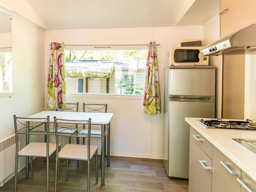 Mobilhome 6 personnes - Cottage «&nbsp;La petite tribu&nbsp;» - 26 m² - 2 chambres - 6 pers - Plancha 13