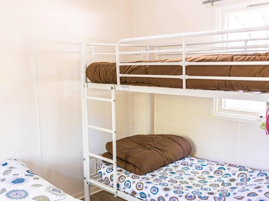 Mobilhome 6 personnes - Cottage «&nbsp;La petite tribu&nbsp;» - 26 m² - 2 chambres - 6 pers - Plancha 12