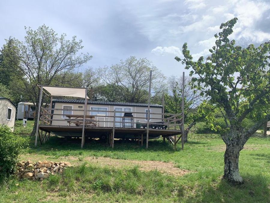 Mobilhome 8 personnes - Cottage Prestige Famille Clim - 35 m² - 3 chambres - 6/8 pers - climatisation & plancha 3