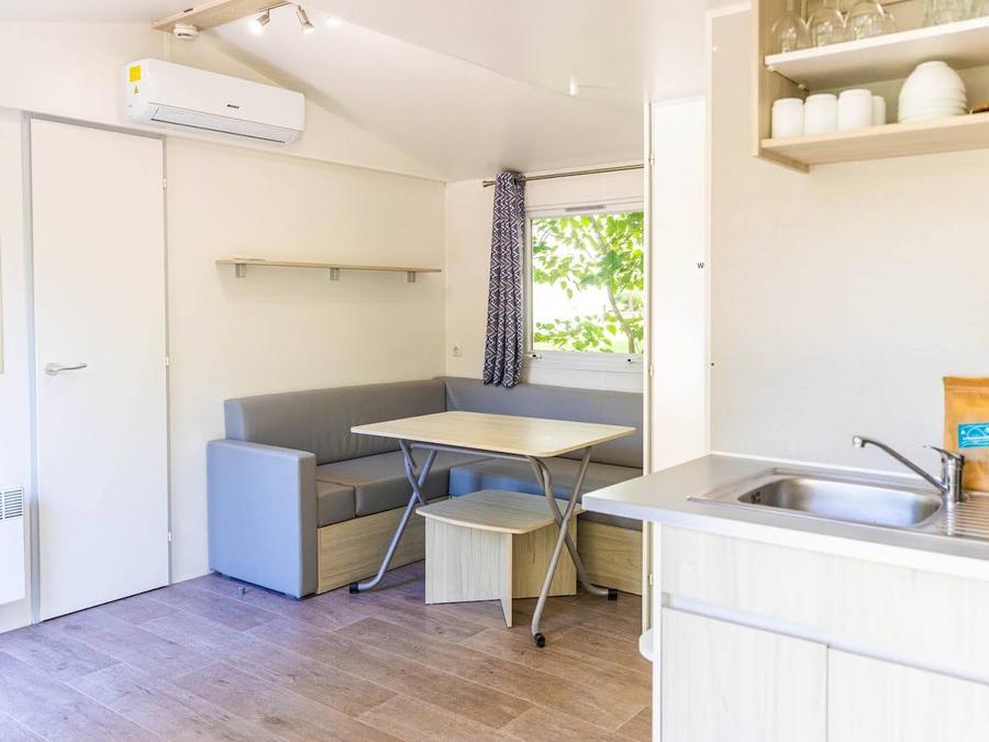 Mobilhome 6 personnes - Cottage Premium Clim - 29 m² - 2 chambres – 4/6 pers - climatisation & plancha 15