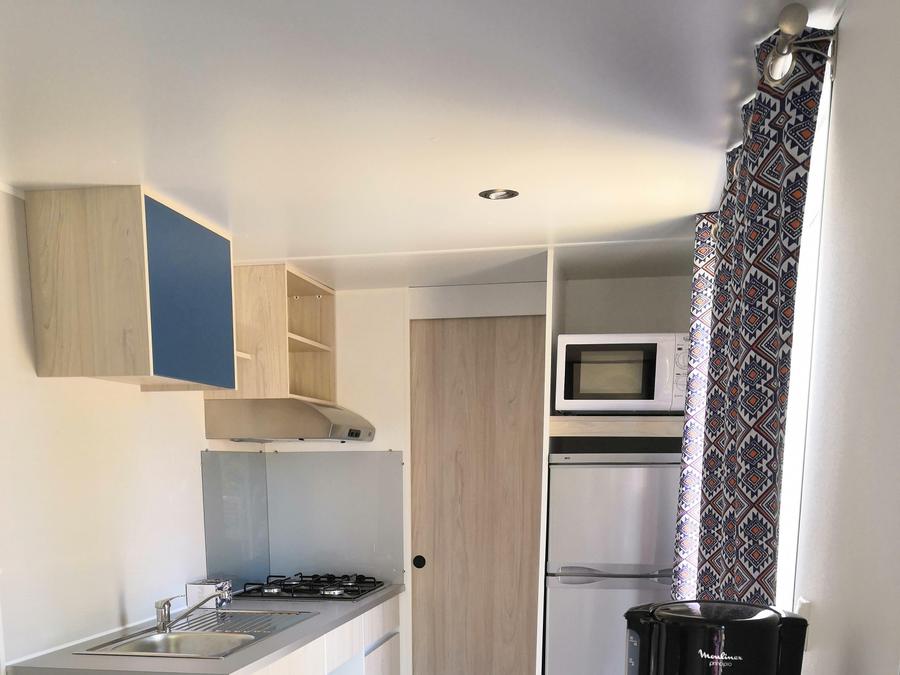 Mobilhome 6 personnes - Cottage Premium Clim - 29 m² - 2 chambres – 4/6 pers - climatisation & plancha 2