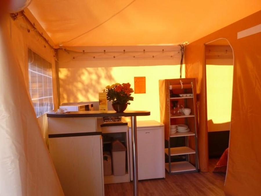 Tente 5 personnes - Bengali Toilé 25m² Standard (2ch - 5pers.) (sans sanitaires) 5
