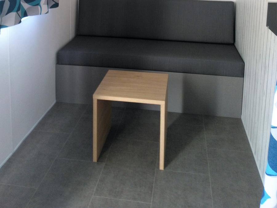 Mobilhome 2 personnes - Charme 20m² Confort (1ch - 2pers.) + Clim + Terrasse non-couverte 18