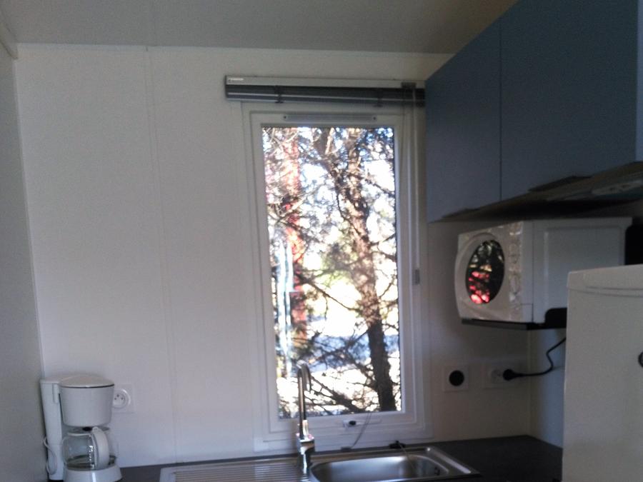 Mobilhome 2 personnes - Charme 20m² Confort (1ch - 2pers.) + Clim + Terrasse non-couverte 17