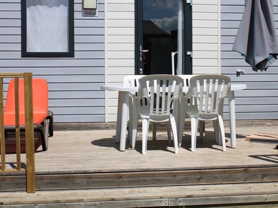 Mobilhome 2 personnes - Charme 20m² Confort (1ch - 2pers.) + Clim + Terrasse non-couverte 19