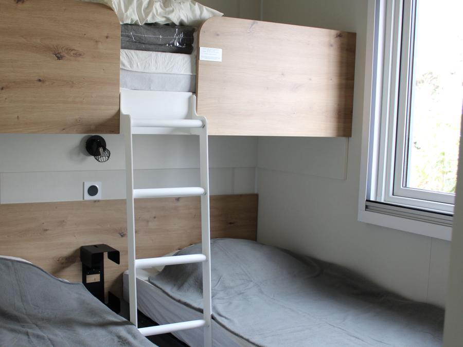 Mobilhome 7 personnes - Family 30m² Confort (3ch - 7pers.) + Clim + Terrasse couverte 2
