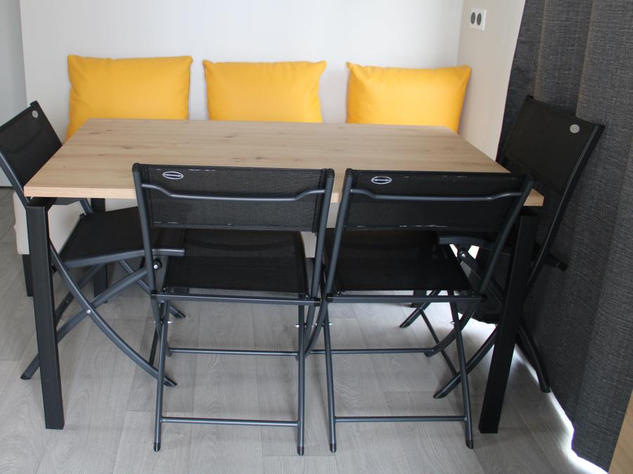 Mobilhome 7 personnes - Family 30m² Confort (3ch - 7pers.) + Clim + Terrasse couverte 8