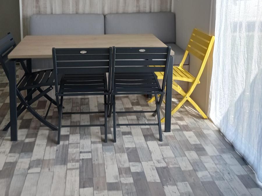 Mobilhome 7 personnes - Family 32m² Premium (3ch - 7pers.) + Clim + LV + Terrasse couverte 2
