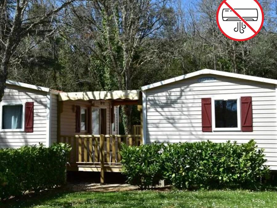 Mobilhome 8 personnes - Mobil home LE TWIN STAR - non climatisé - 4 chambres - 2 SDB - S 0