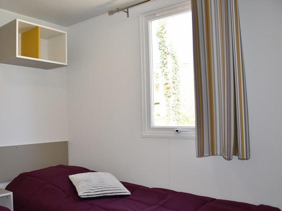 Mobilhome 8 personnes - Cottage LE TWIN PRESTIGE - climatisé - 4 chambres - 2 SDB - D 7