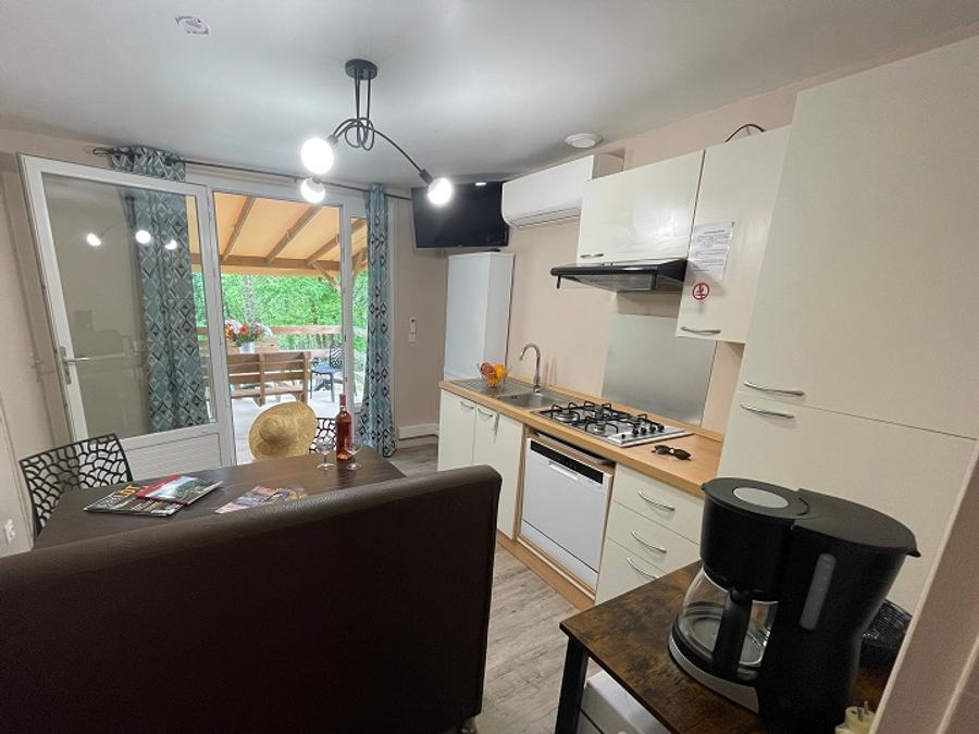 Gîte 4 personnes - Cottage LA GARIOTTE - 4 personnes - 2 chambres - Climatisé - Télévision - Lave-vaisselle - D 2