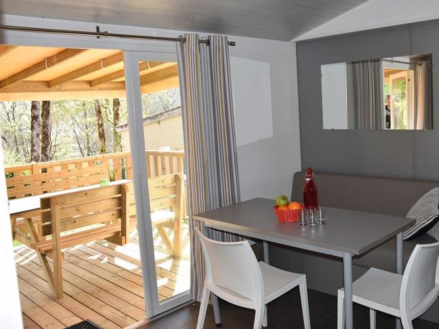 Mobilhome 4 personnes - Cottage PMR L'HELIOS - climatisé - 2 chambres - S 1
