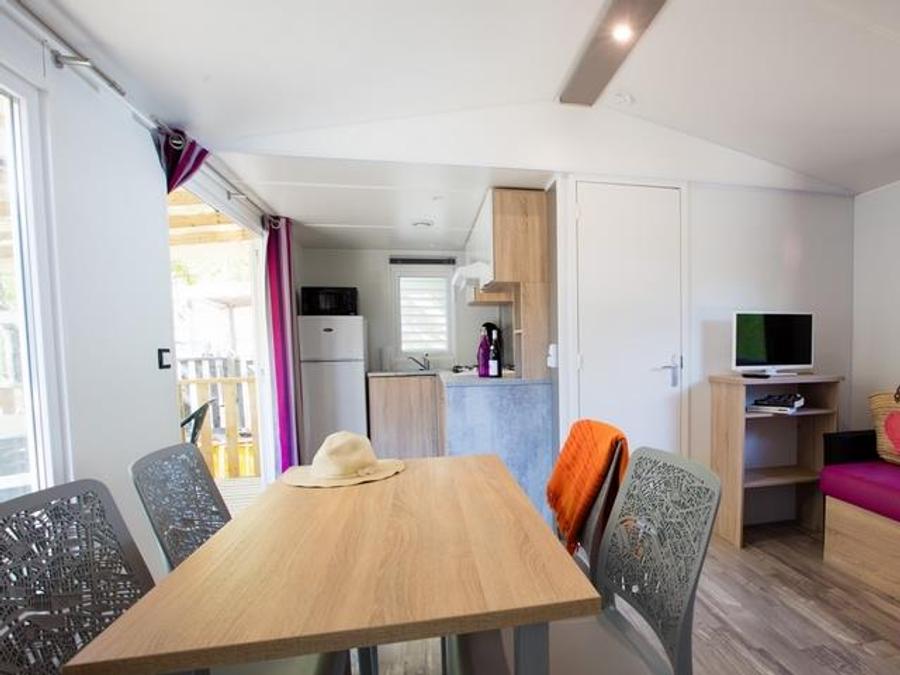 Mobilhome 4 personnes - Lodge 30m² - 2 chambres 1