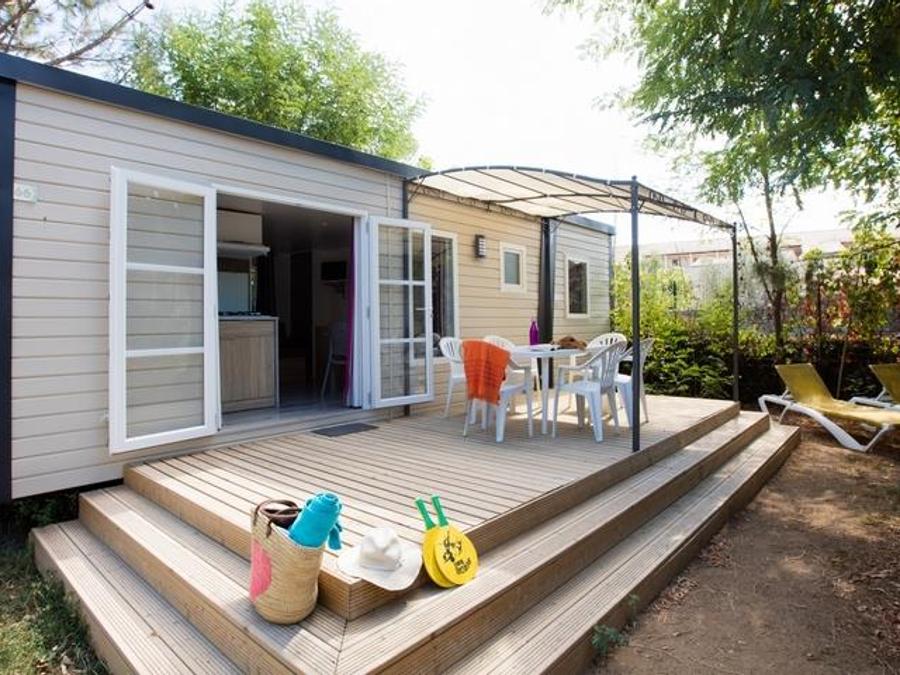 Mobilhome 6 personnes - Lodge 32m² - 3 chambres 0