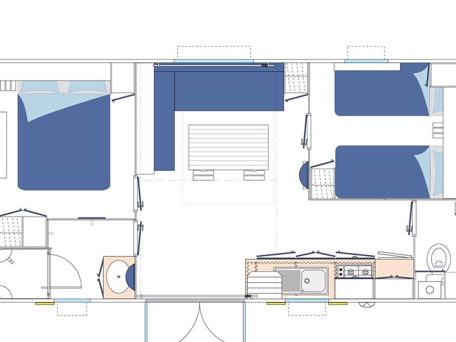 Mobilhome 4 personnes 14