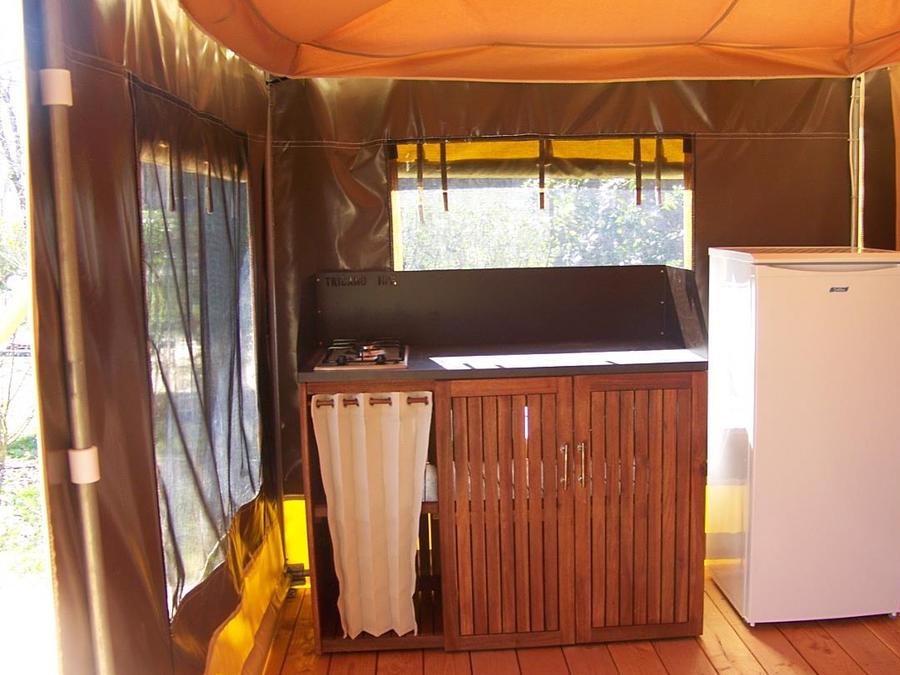 Bungalow toilé 5 personnes - (sans sanitaires) 1
