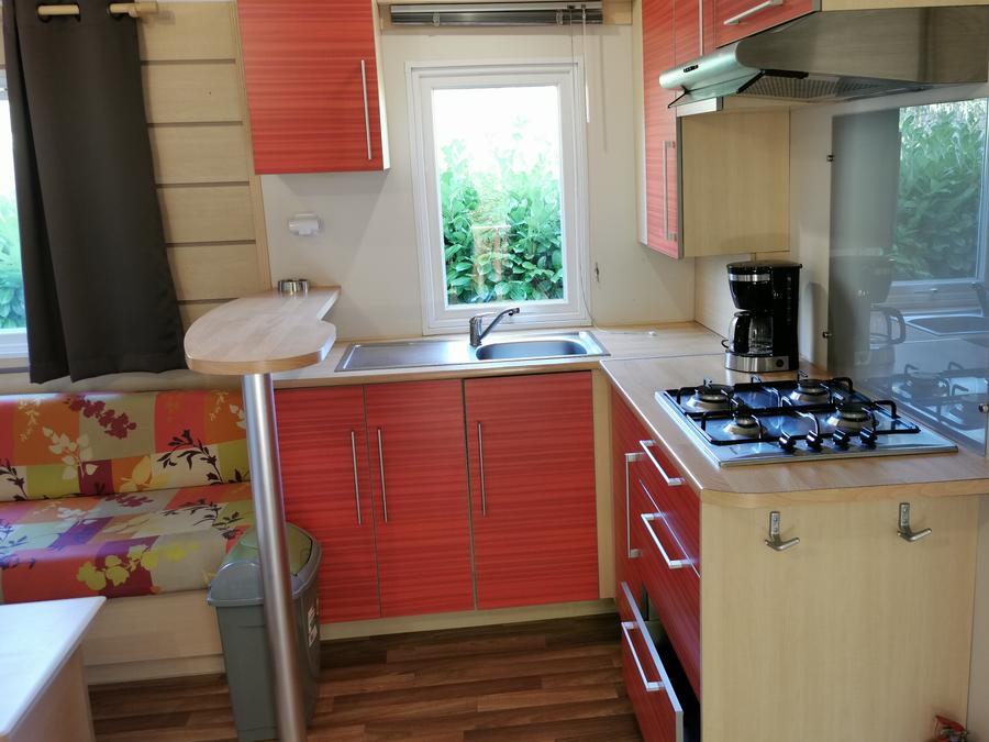 Mobilhome 6 personnes - MOBIL-HOME 3 chambres avec CLIM en DIMANCHE (Juillet/Août) 2