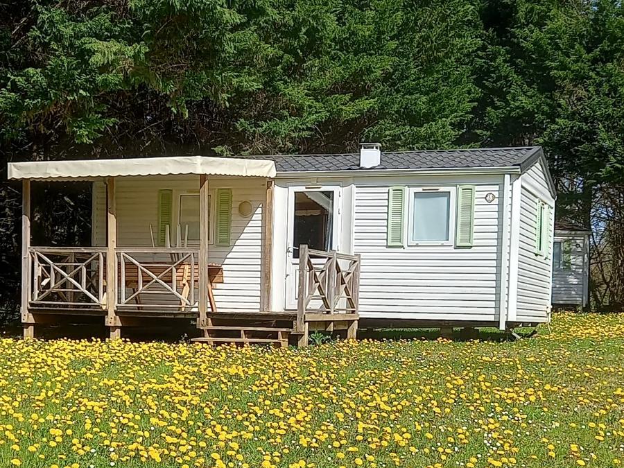 Mobilhome 7 personnes - 2 chambres Lot famille climatisé 0