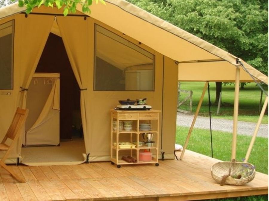 Tente 5 personnes - Tente Cahors (sans sanitaire) 1