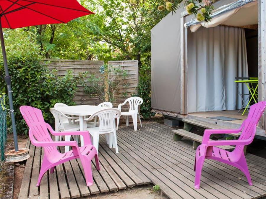Bungalow toilé 4 personnes - MAORI 10