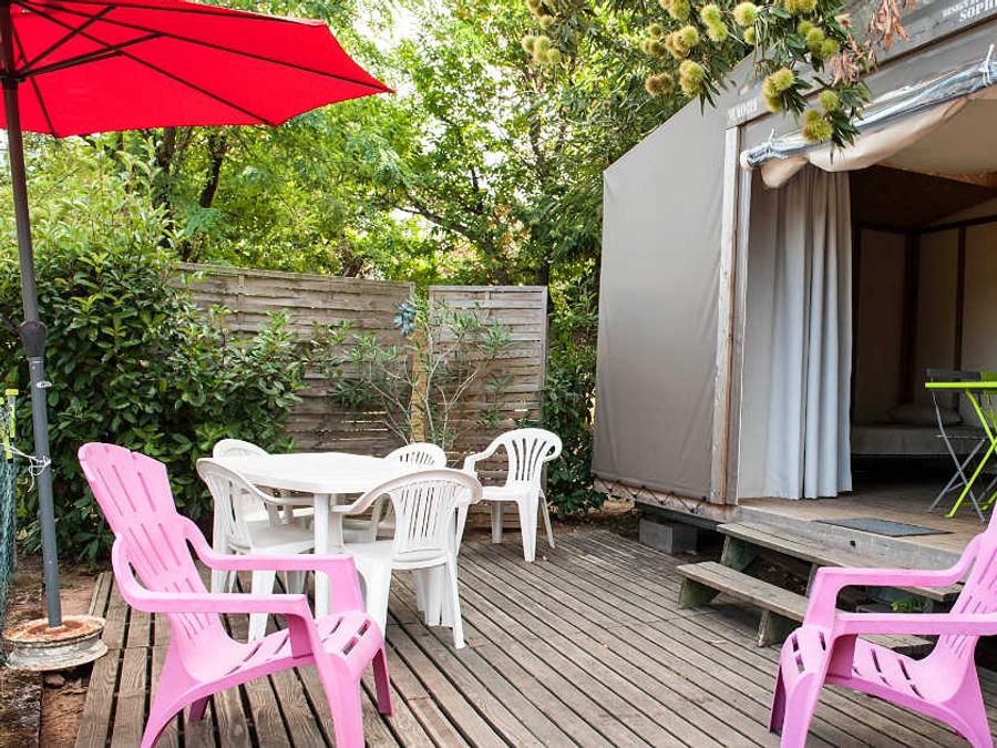 Bungalow toilé 4 personnes - MAORI 0