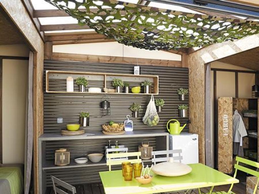 Bungalow toilé 4 personnes - MAORI 7