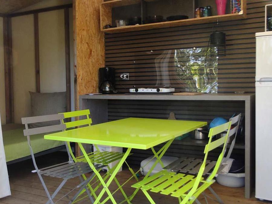 Bungalow toilé 4 personnes - Maori du mercredi au mercredi en saison 6