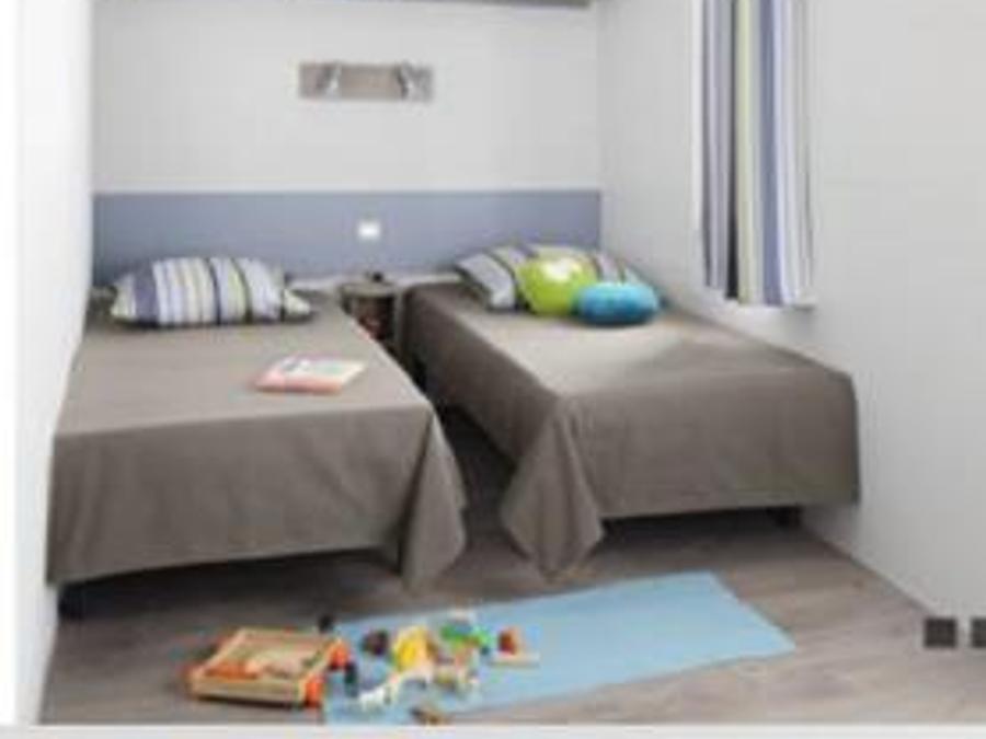 Mobilhome 4 personnes - MOBIL HOME CONFORT SAMEDI 2 CHAMBRES 1