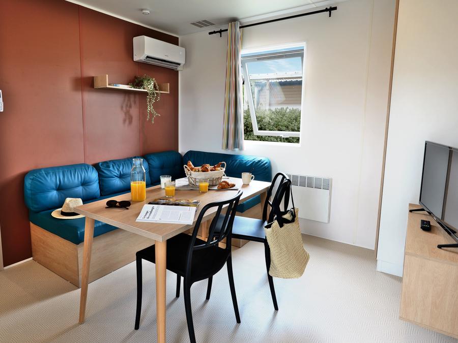Mobilhome 4 personnes - MOBIL HOME GRAND CONFORT MERCREDI 2 CHAMBRES 3