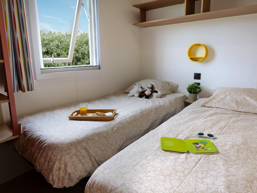 Mobilhome 4 personnes - MOBIL HOME GRAND CONFORT MERCREDI 2 CHAMBRES 7