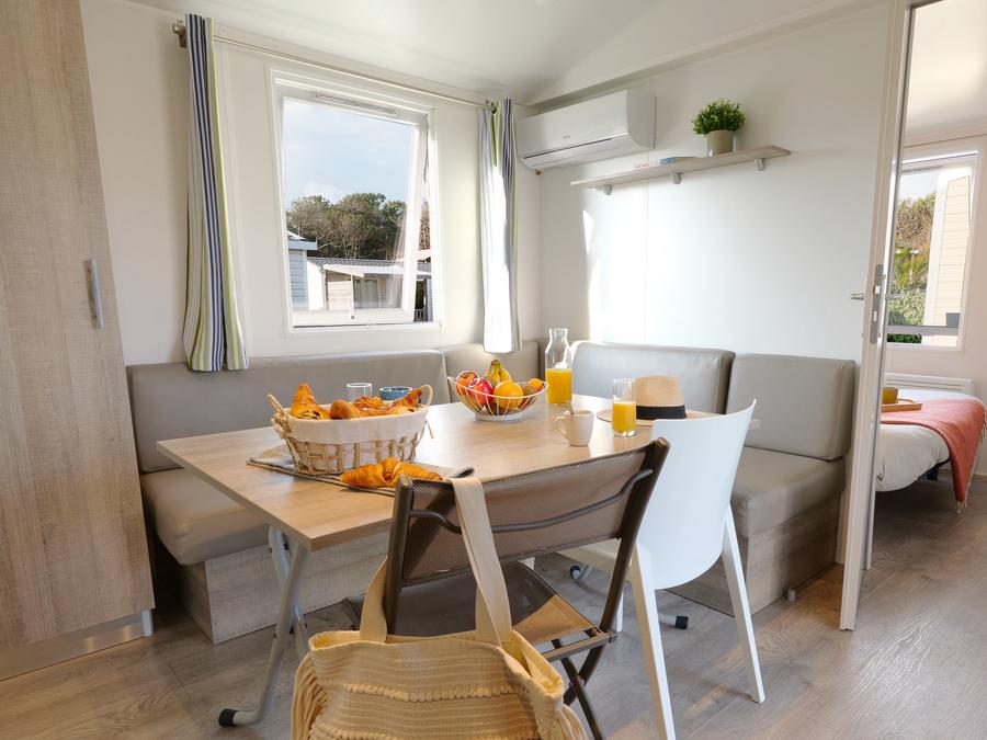Mobilhome 6 personnes - MOBIL HOME GRAND CONFORT MERCREDI 3 CHAMBRES 6