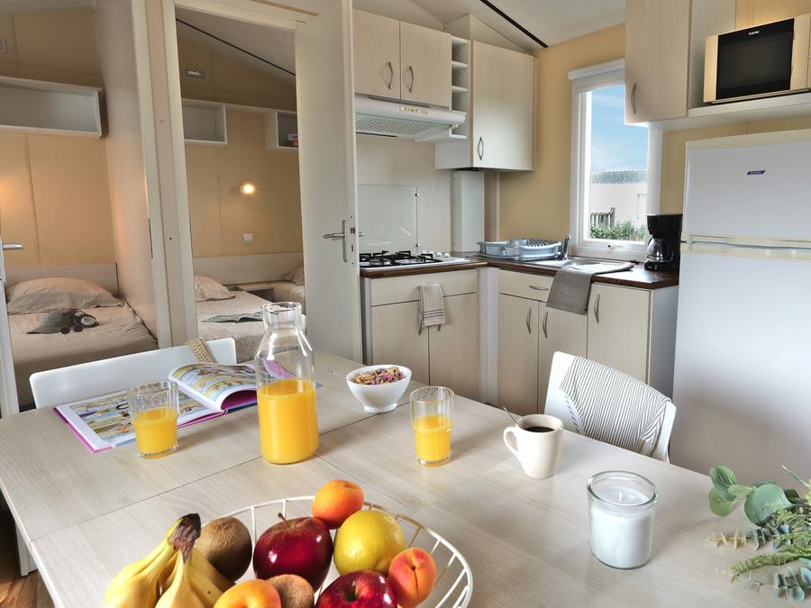 Mobilhome 6 personnes - MOBIL HOME STANDARD SAMEDI 3 CHAMBRES 7