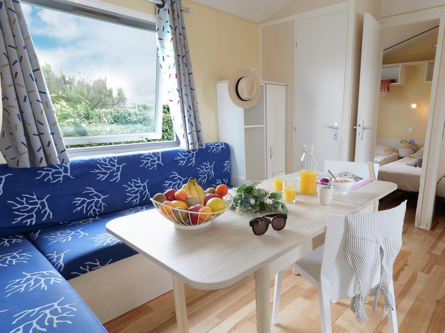 Mobilhome 6 personnes - MOBIL HOME STANDARD SAMEDI 3 CHAMBRES 6